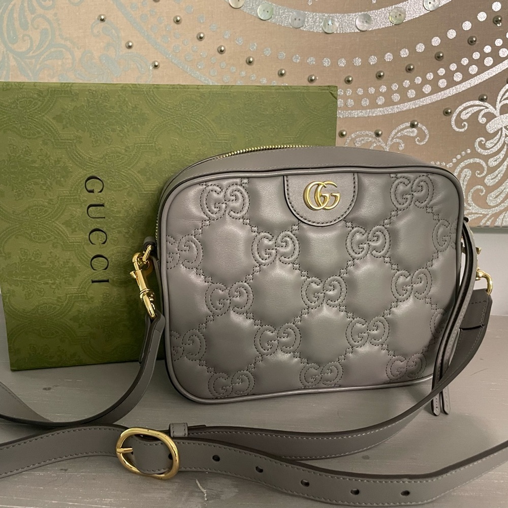 Gucci Gray Crossbody Bag - Picture 4 of 6